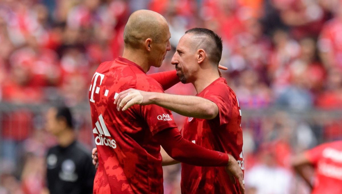 Ribery và Robben nghẹn ngào trong ngày chia tay Bayern Munich