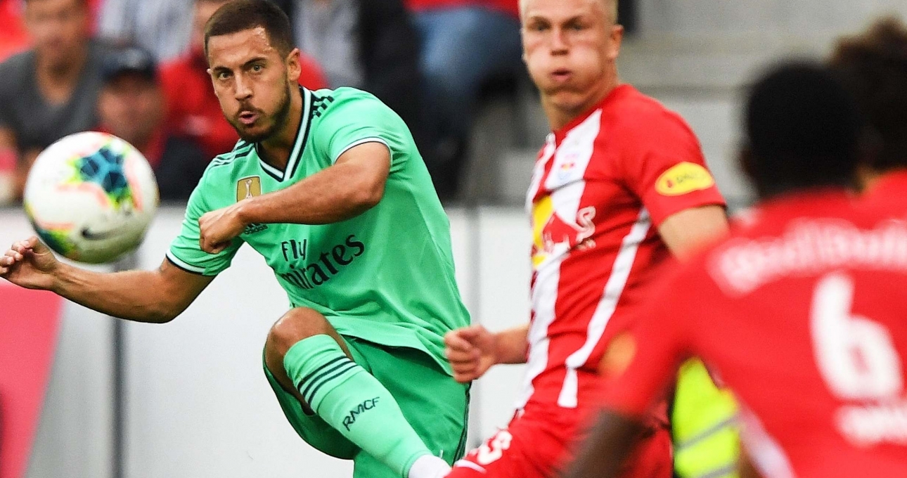 VIDEO: Solo ngoạn mục, Hazard ghi bàn thắng đầu tiên cho Real Madrid