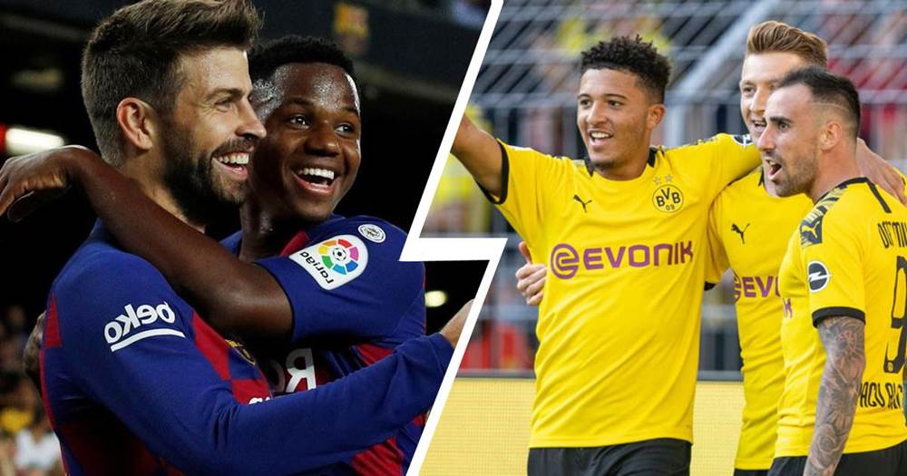 Xem trực tiếp Dortmund vs Barca - Cúp C1 ở đâu, kênh nào?
