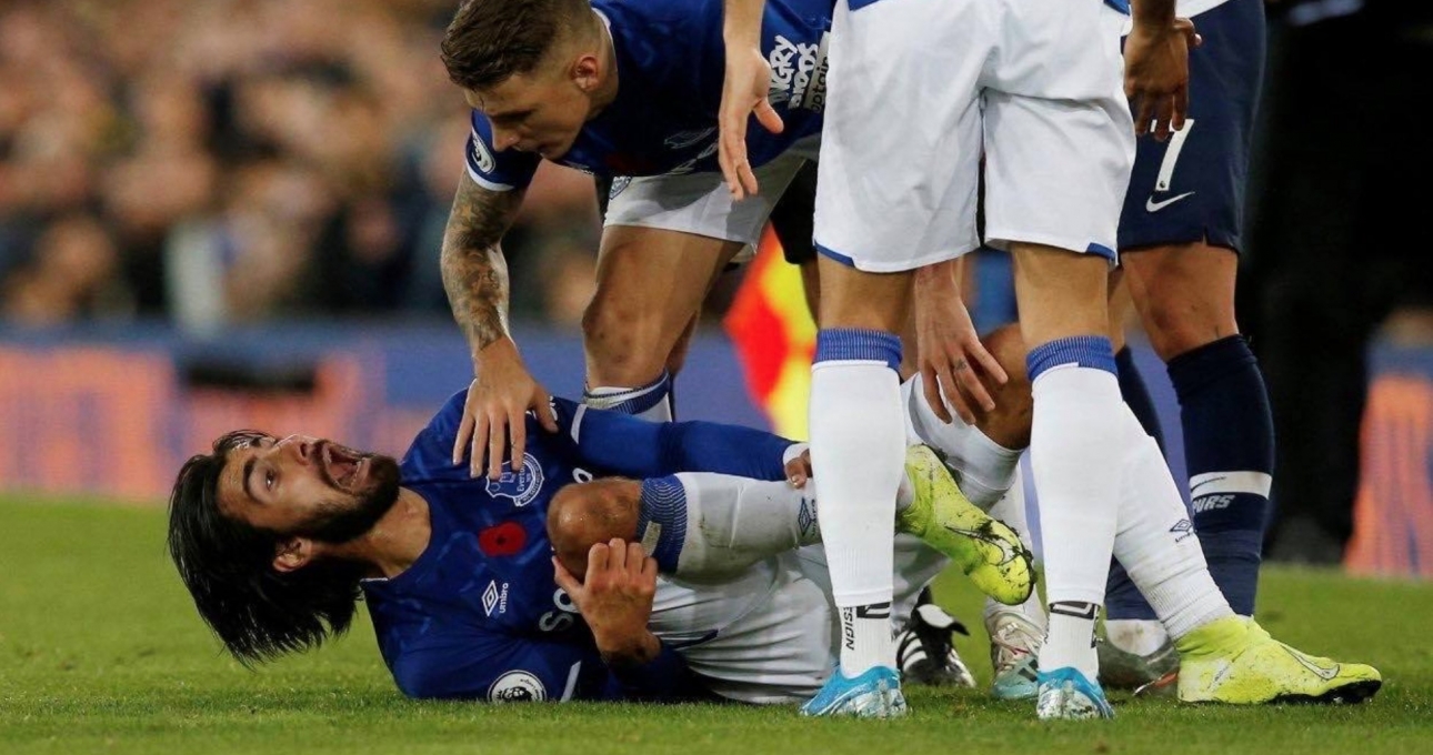 Everton thông báo chính thức về chấn thương của Andre Gomes