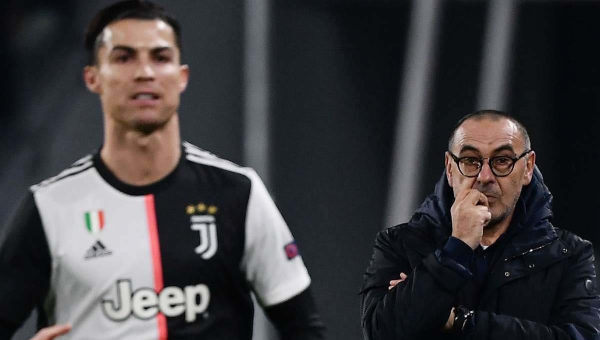 HLV Sarri chỉ đích danh Ronaldo đá kém khiến Juventus mất cúp