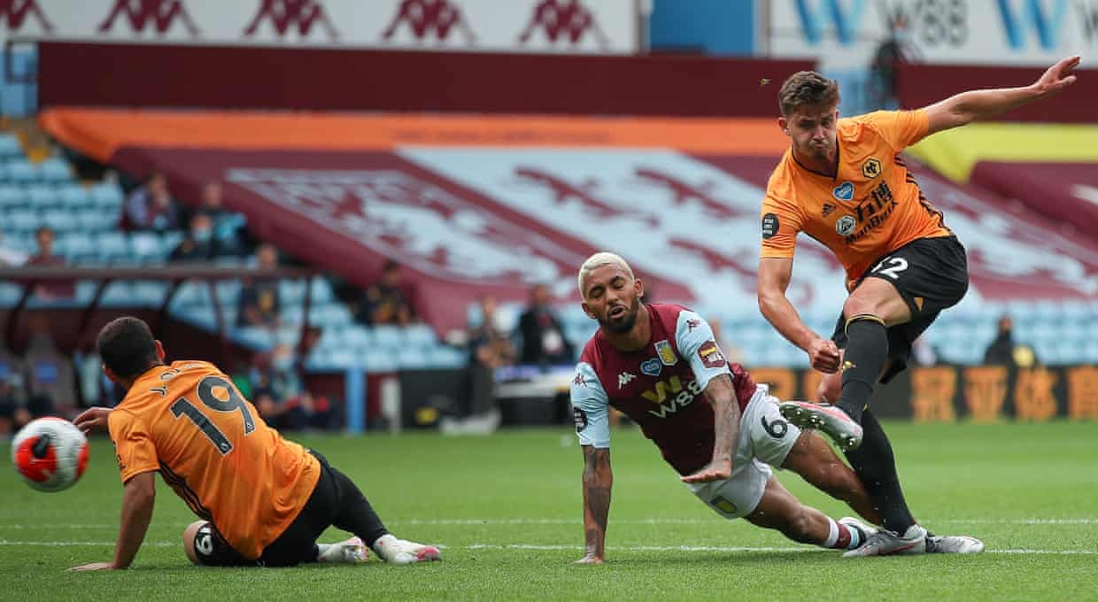Đả bại Aston Villa, Wolves vượt MU trong cuộc đua top 4