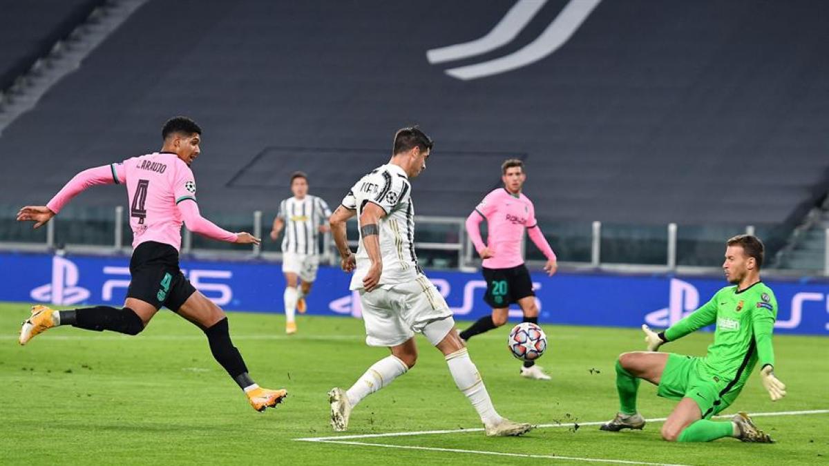 Morata bị tước hat-trick bàn thắng ở trận thua Barca
