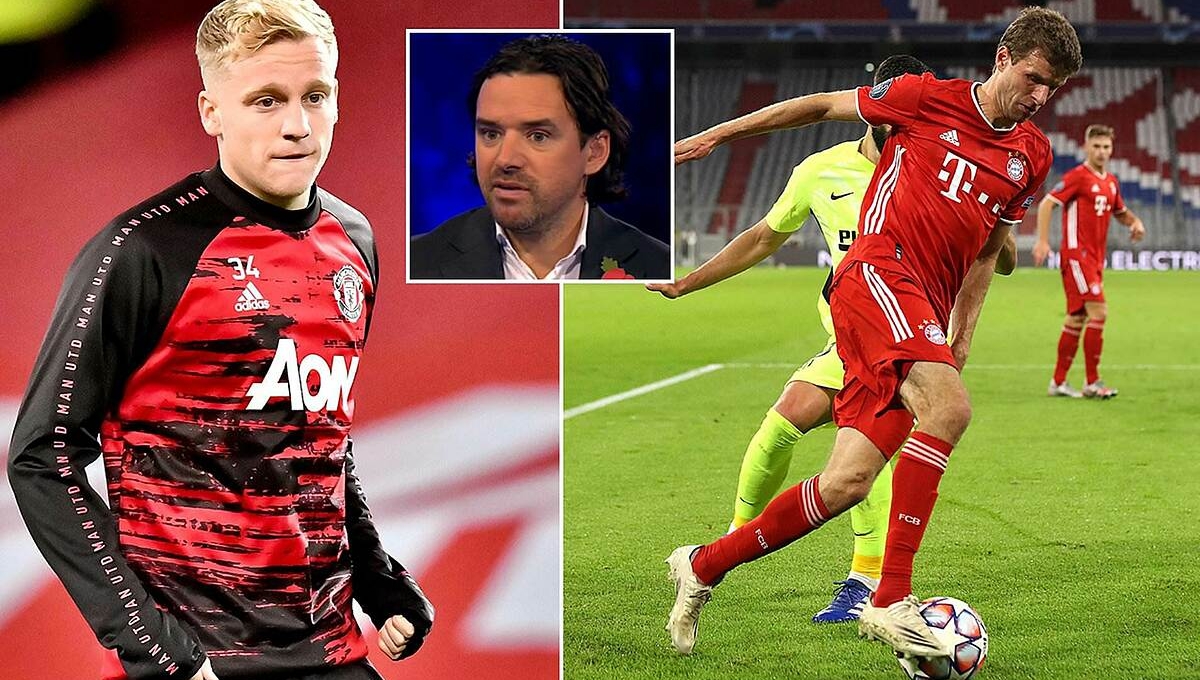 Cựu sao MU ví Van de Beek với Thomas Muller