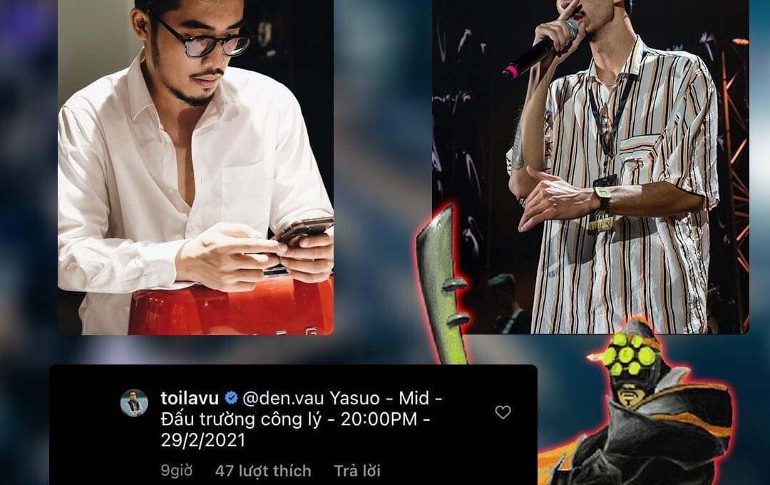 Ca sĩ Thái Vũ 'hẹn kèo' Đen Vâu chơi LMHT và ĐTCL vào ngày không có thật?