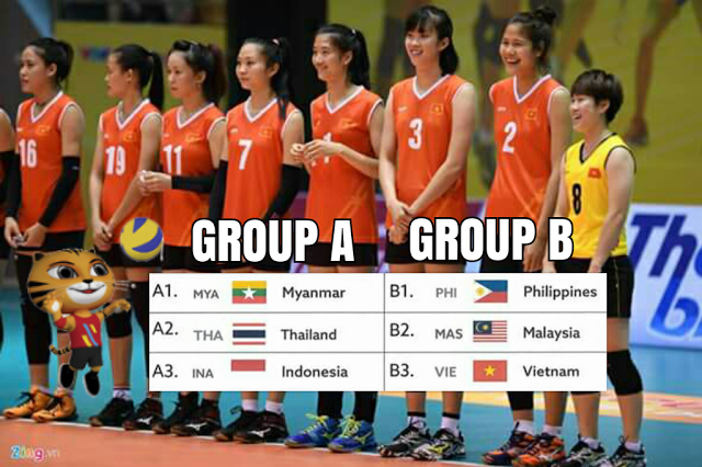 Lịch thi đấu bóng chuyền SEA Games 29