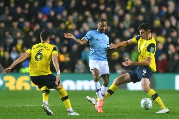 Sterling lập cú đúp giúp Man City tiến vào bán kết