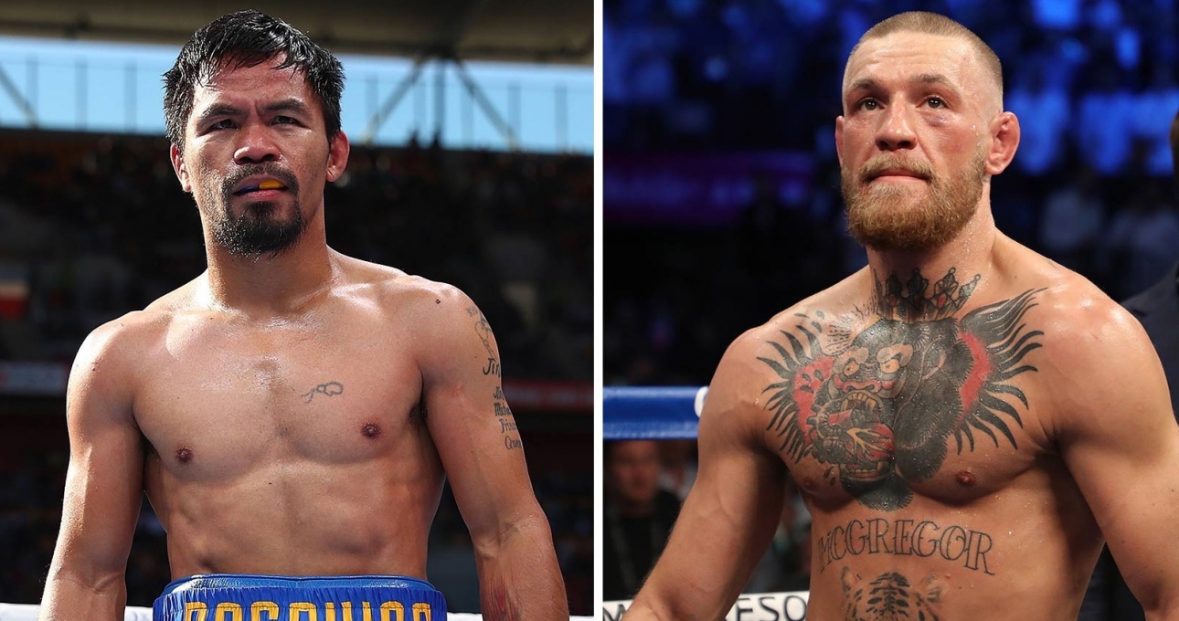Conor McGregor thách đấu huyền thoại Manny Pacquiao