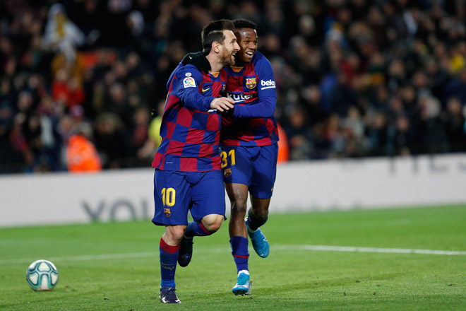 Sao trẻ tỏa sáng, Barca nhọc nhằn thắng Levante