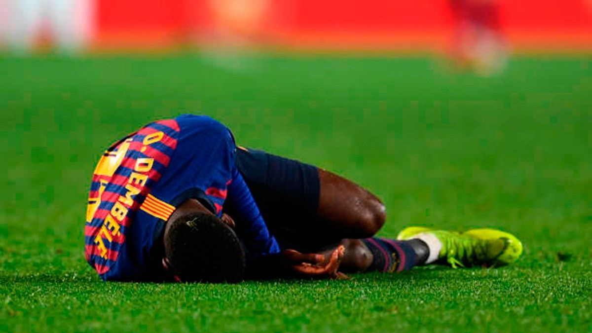 Sao Barca chấn thương hết mùa vì bài tập hồi phục