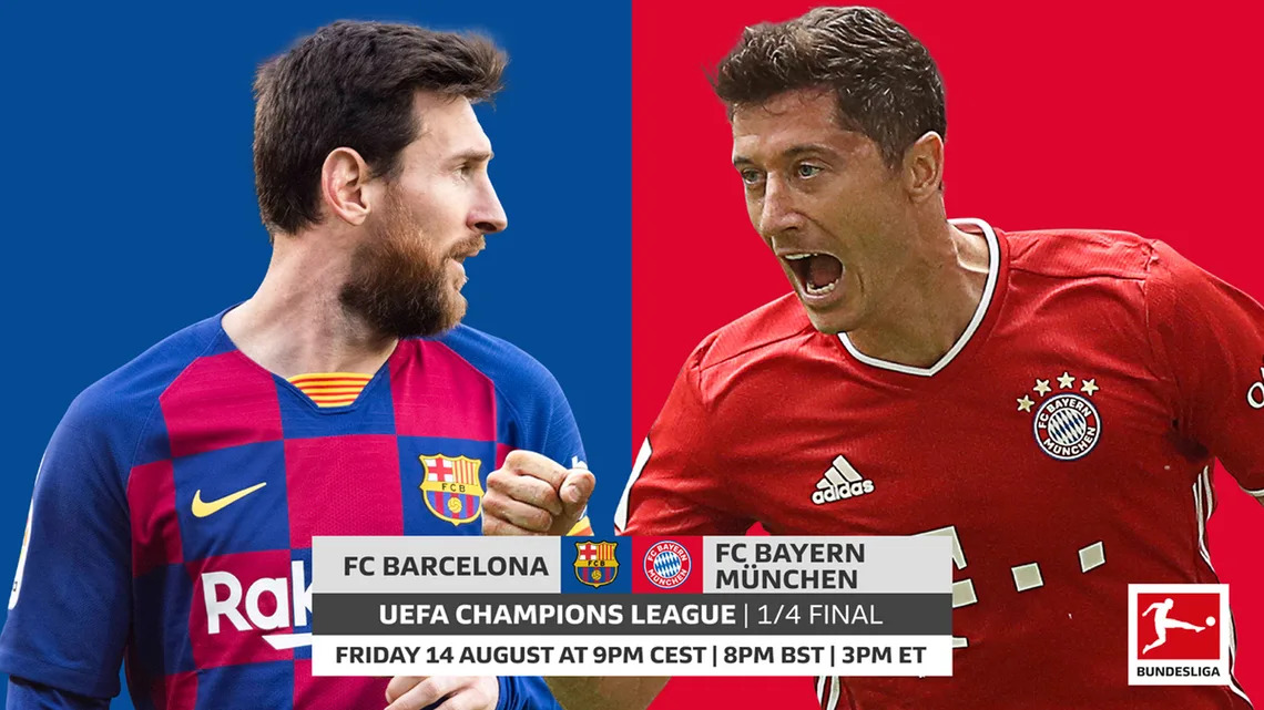 Xem trực tiếp Barca vs Bayern - Tứ kết Cúp C1 ở đâu, kênh nào?