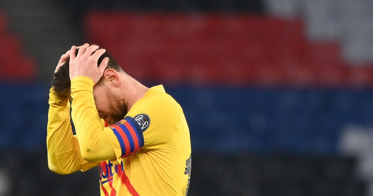 Messi đá hỏng phạt đền, Barca bị loại khỏi C1