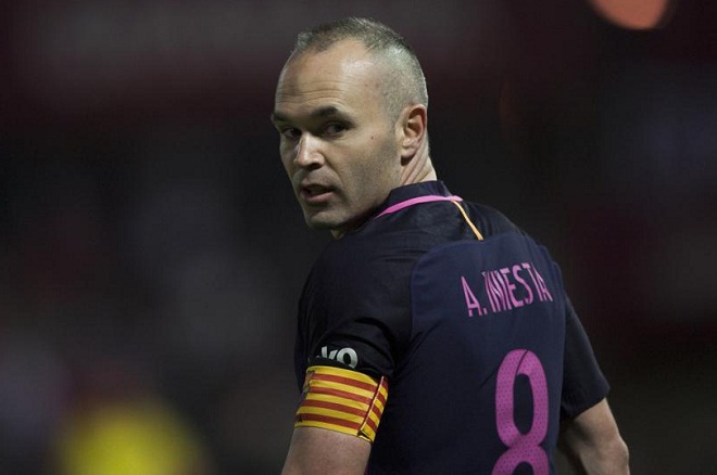 Bóng đá Anh 4/5: Barca quyết mua sao MU để thay Iniesta