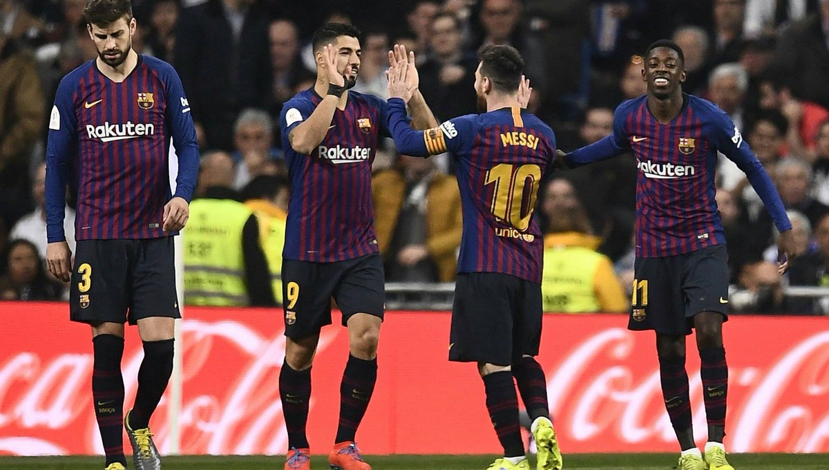 Chấm điểm Real 0-3 Barca: Luis Suarez sáng nhất trận