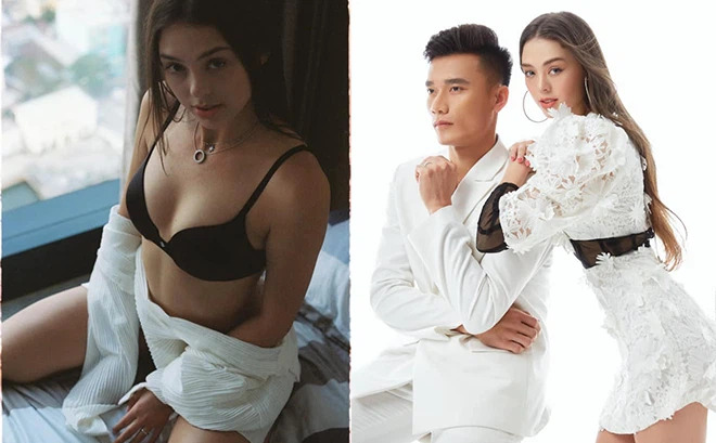 Bạn gái Bùi Tiến Dũng diện '2 mảnh' khoe đường cong nóng bỏng