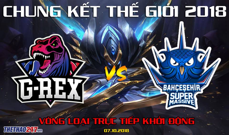 Vòng khởi động CKTG 2018 - Loại trực tiếp GRX vs SUP ván 4: GRX chính thức đi tiếp vào vòng bảng
