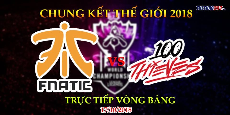 Fnatic vs 100 Thieves: EU giành chiến thắng áp đảo trước NA