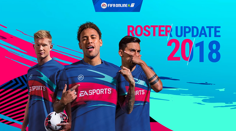 Fifa Online 4: Những thông tin đầu tiên về ROSTER UPDATE 2018