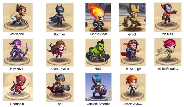 Đấu Trường Anh Hùng - Tựa Game đối kháng mang chủ đề siêu anh hùng