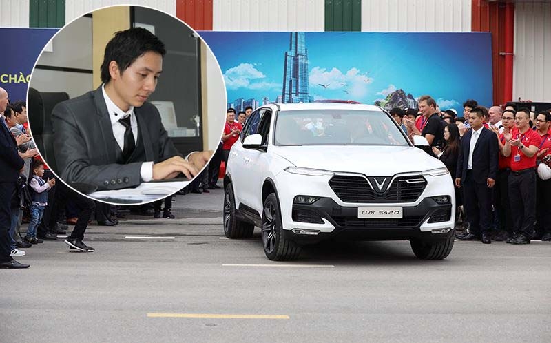 Chân dung vị giám đốc chi 40 tỷ đồng mua 36 chiếc ô tô VinFast