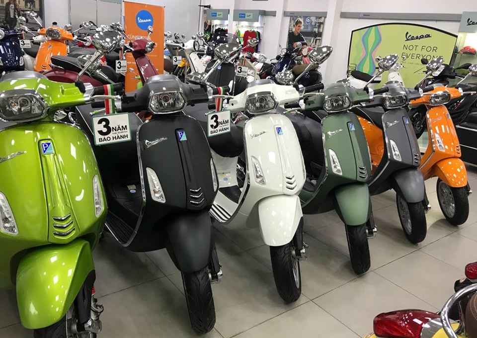 Bảng giá xe máy Piaggio tháng 3/2025 cập nhật mới nhất