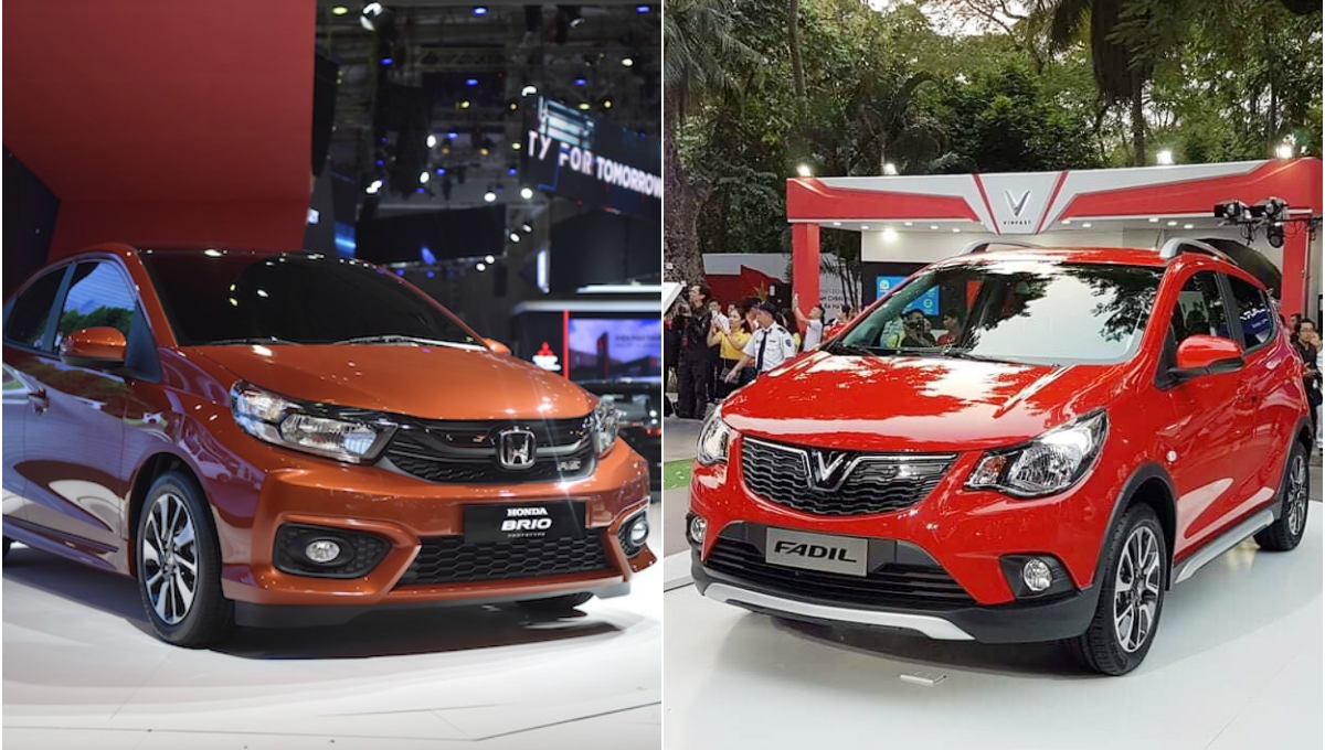 So sánh thông số kỹ thuật VinFast Fadil và Honda Brio
