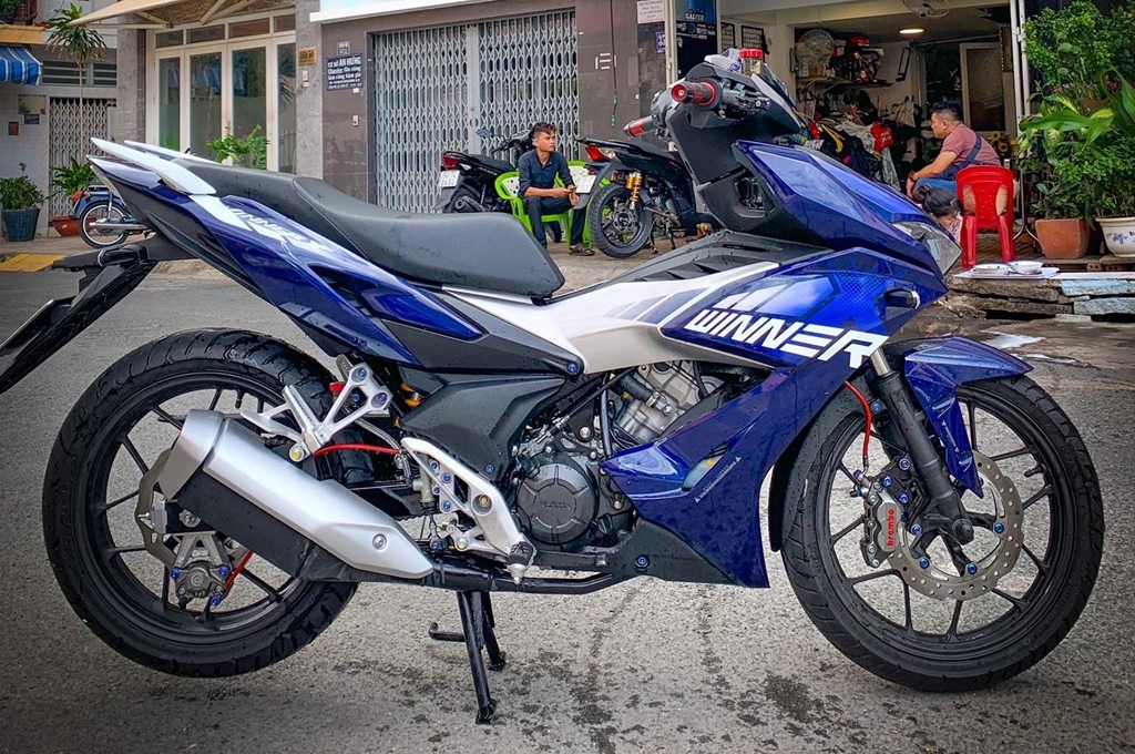 Chi tiết Honda Winner X độ 'ngót' 100 triệu đồng tại Sài Gòn