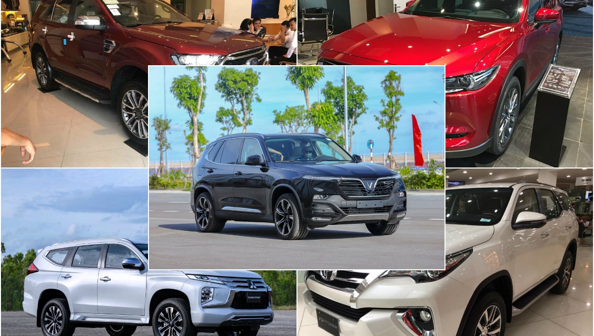 Top 5 mẫu xe SUV 7 chỗ đáng mua cho gia đình trong năm 2020