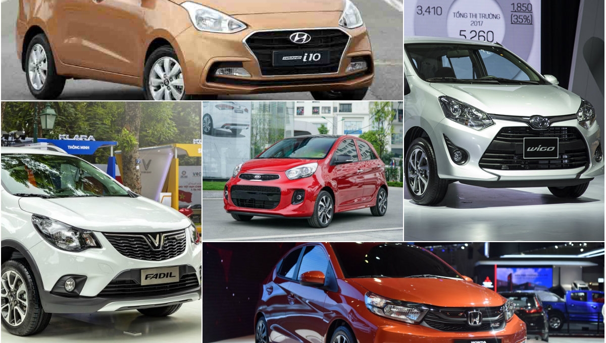 5 mẫu xe hạng A đáng mua nhất tại Việt Nam năm 2020