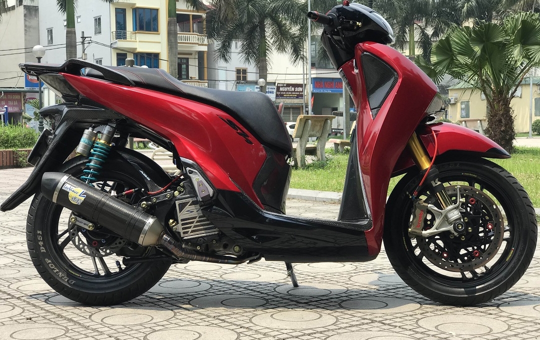 Mục sở thị Honda SH 150i độ hơn 400 triệu đồng tại Hà Nội