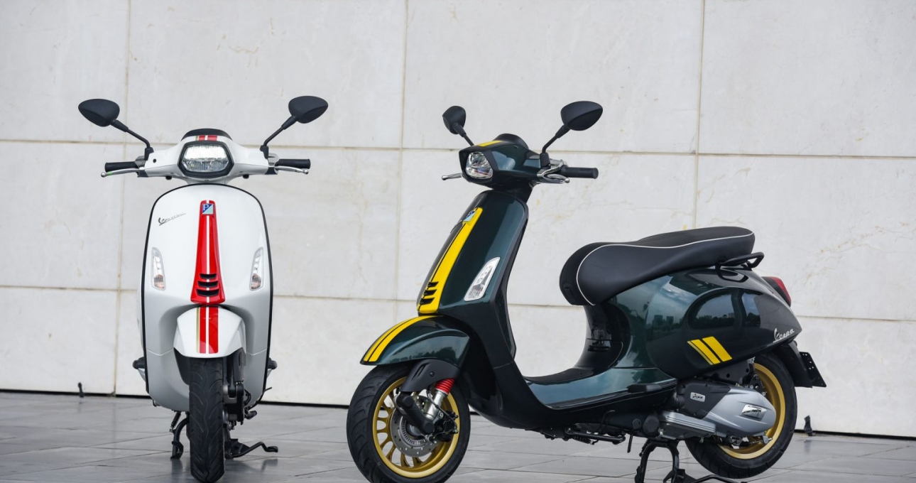 Vespa Racing Sixties phong cách xe đua ra mắt, giá từ 95 triệu đồng