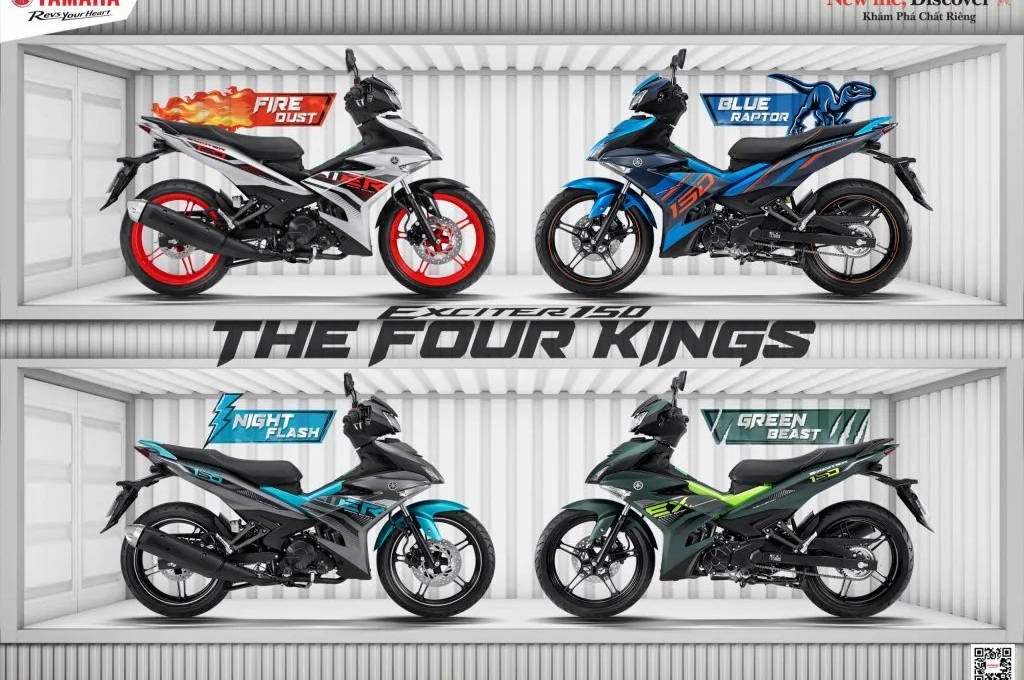 Yamaha Exciter 2020 ra mắt phiên bản mới cực ngầu, đe nẹt Winner X