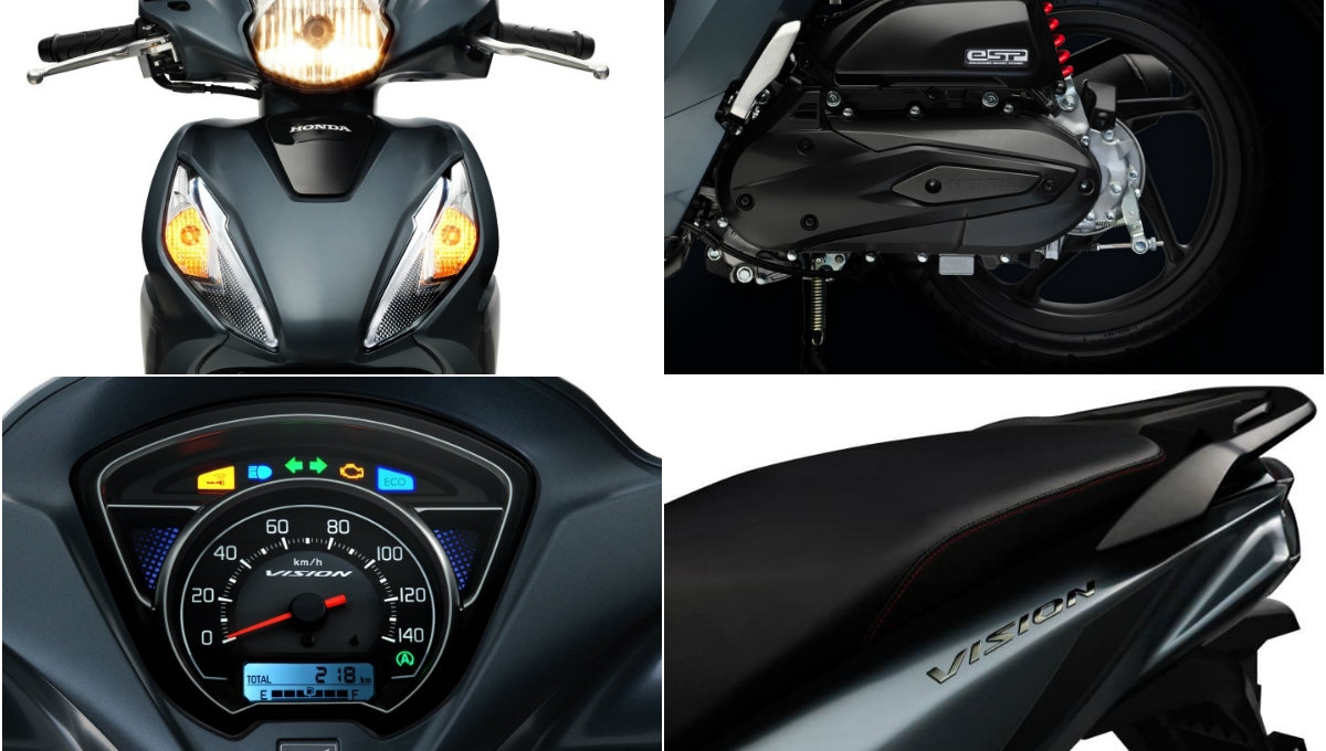 5 nâng cấp đáng chú ý nhất trên Honda Vision 2021