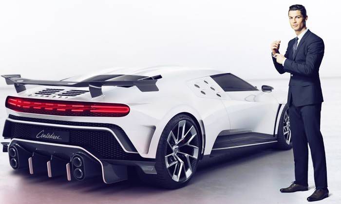 Cristiano Ronaldo tậu siêu xe Bugatti Centodieci hơn 200 tỷ đồng