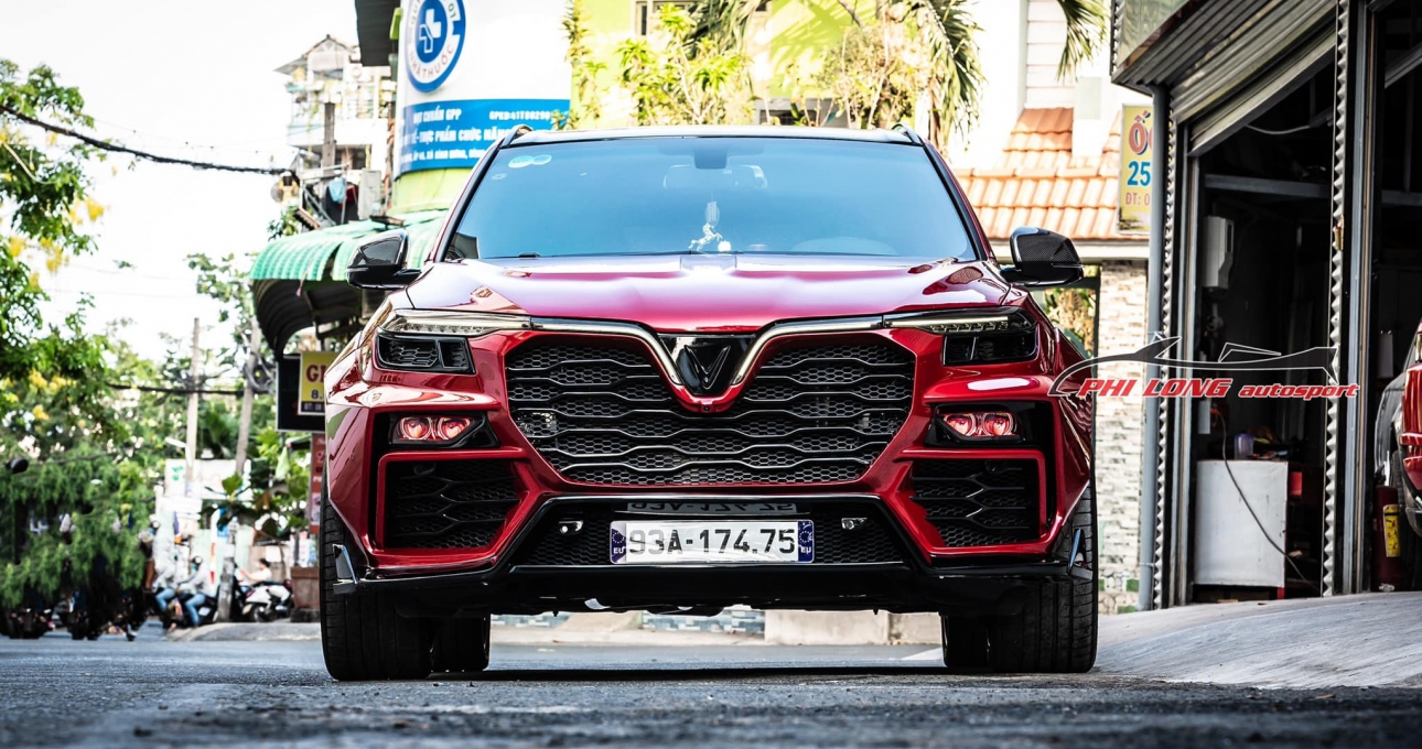 Chiếc VinFast Lux SA2.0 độ Widebody cực chất tại Sài Gòn