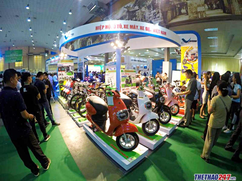 Sôi động khai mạc triển lãm quốc tế xe hai bánh Việt Nam