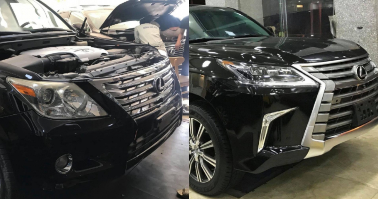Dân chơi Việt chi 450 triệu độ Lexus LX570 2008 thành phiên bản 2018