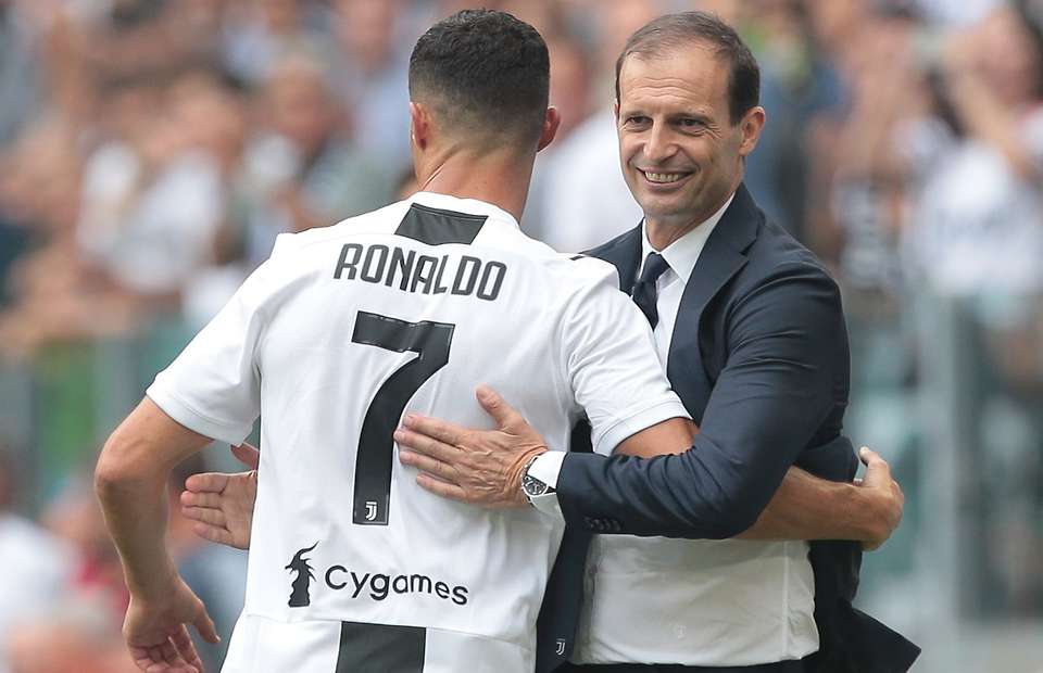 HLV Allegri: 'Ronaldo tuyệt vời nhưng mình CR7 là không đủ'