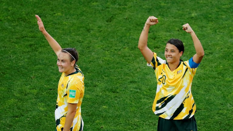 Ngược dòng kịch tính, Úc đánh bại Brazil ở World Cup 2019