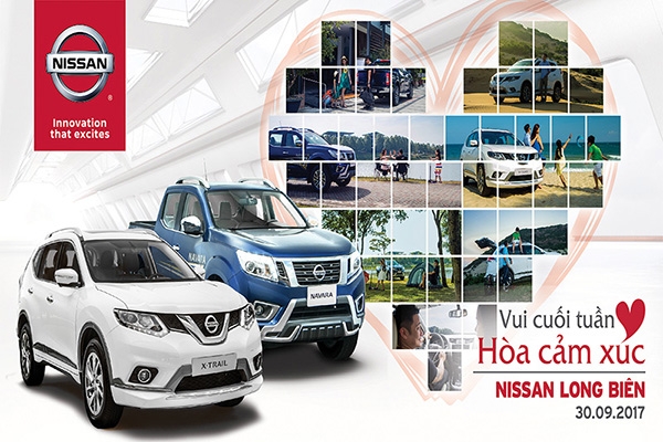 Hứng khởi cùng sự kiện Nissan 'Vui cuối tuần, hòa cảm xúc'