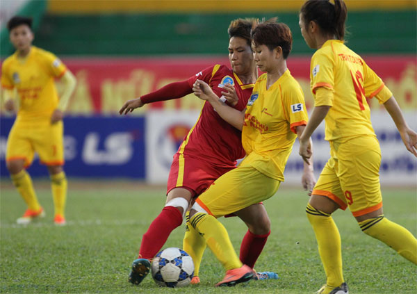 Lịch thi đấu giải Bóng đá Nữ VĐQG - Cúp Thái Sơn Bắc 2018