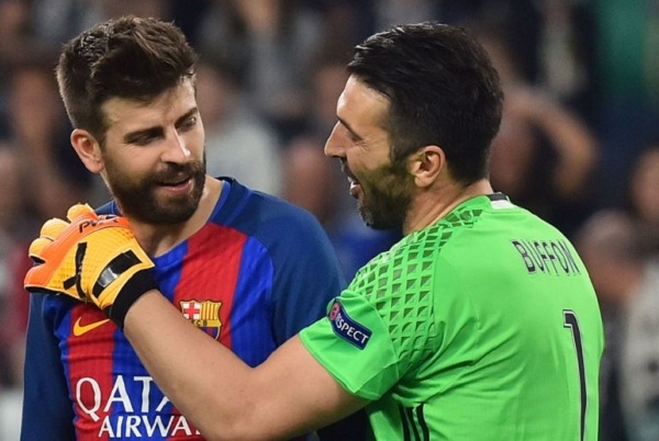 Pique bất ngờ chúc Juventus vô địch Champions League