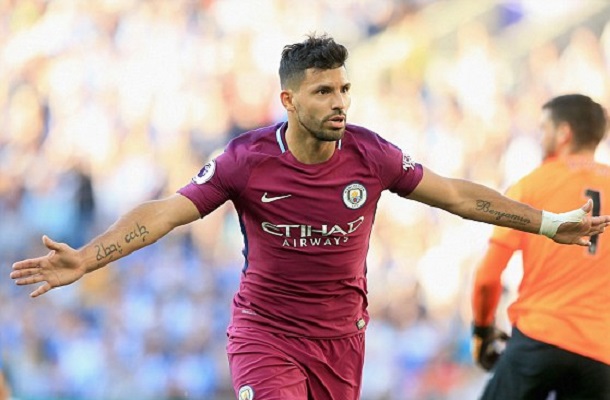 Aguero tỏa sáng, Man City nhọc nhằn đánh bại Brighton 