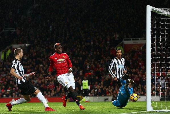 Pogba tỏa sáng giúp MU đánh bại Newcastle