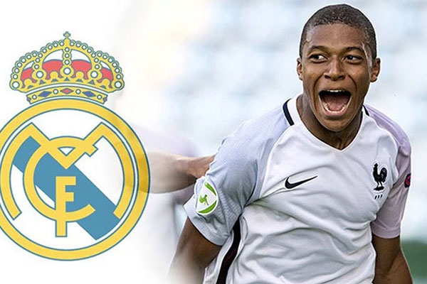 Real,Monaco đạt thỏa thuận chuyển nhượng Mbappe giá siêu sốc