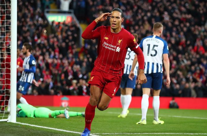 Liverpool sắp phá kỷ lục khủng sau cú đúp của Van Dijk