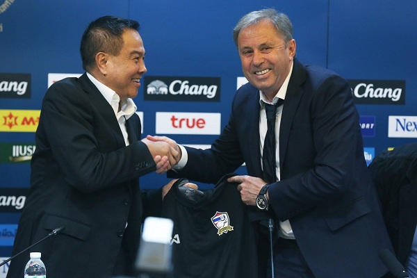 LĐBĐ Thái Lan đặt mục tiêu vô địch Asian Cup 