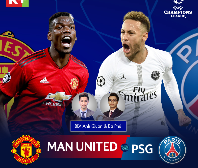Trực tiếp Man Utd vs PSG kênh nào, ở đâu?