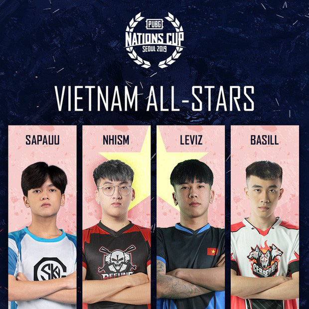 Lịch thi đấu PUBG Nations Cup 2019: All Stars Việt Nam vươn tầm thế giới