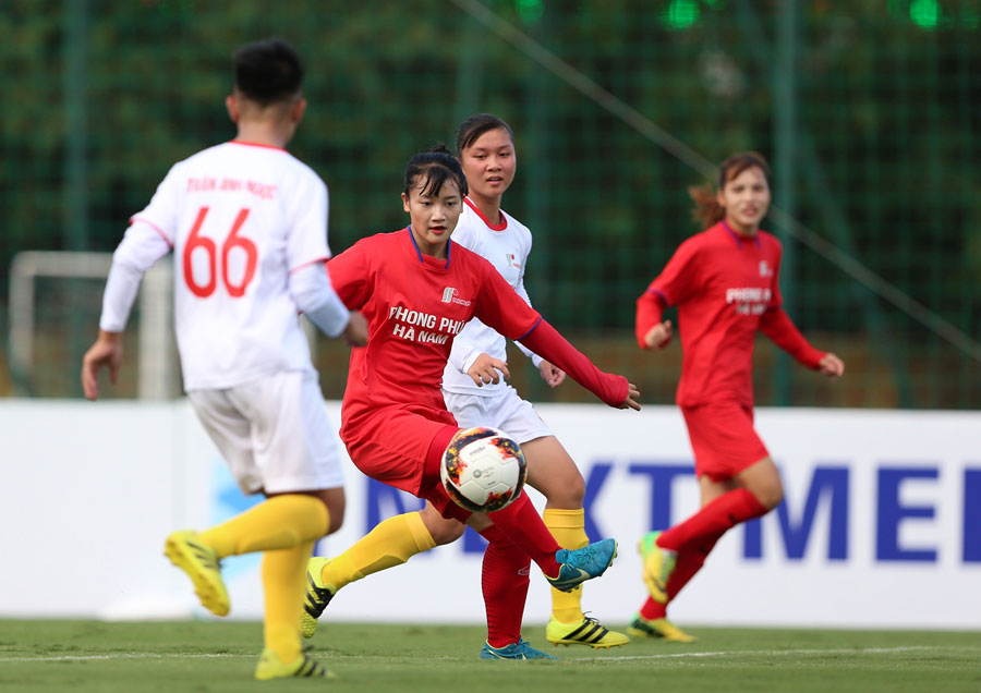 Giải vô địch nữ U19 QG 2020: PP Hà Nam I 'huỷ diệt' đàn em